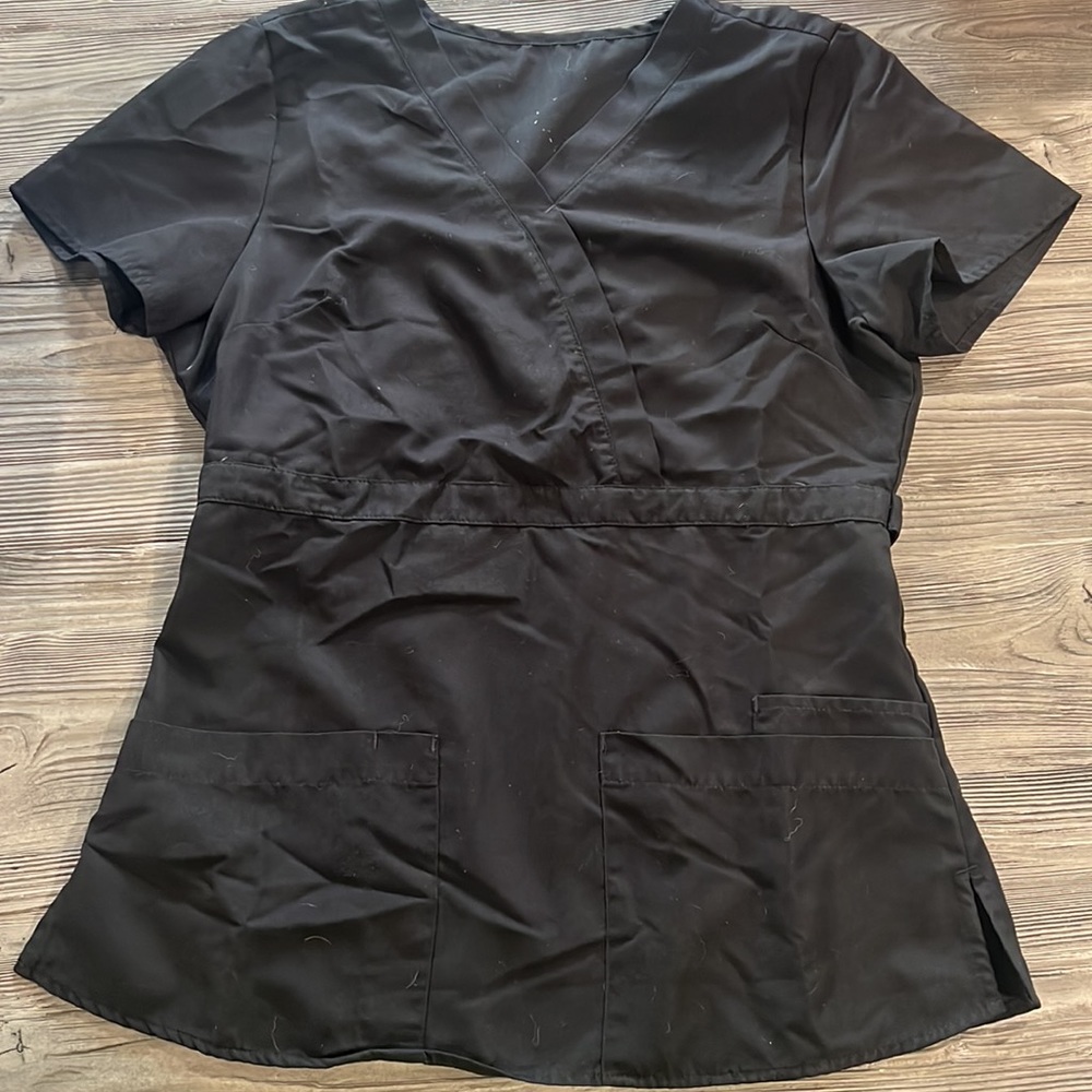 Bundle Of 6 Scrub Tops Size Small - image 2